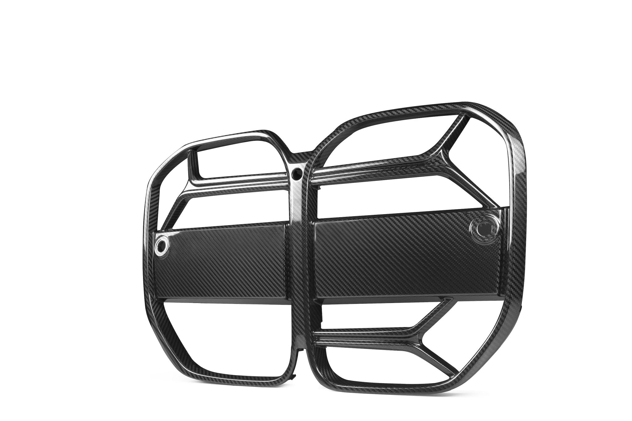 BMW 4 Series Gran Coupe G26 Pre-Preg Carbon Fibre T-CSL Front Kidney Grilles with ACC Fitment by FORM (2021+) - AUTOID® - Front Grille - FORM Industries