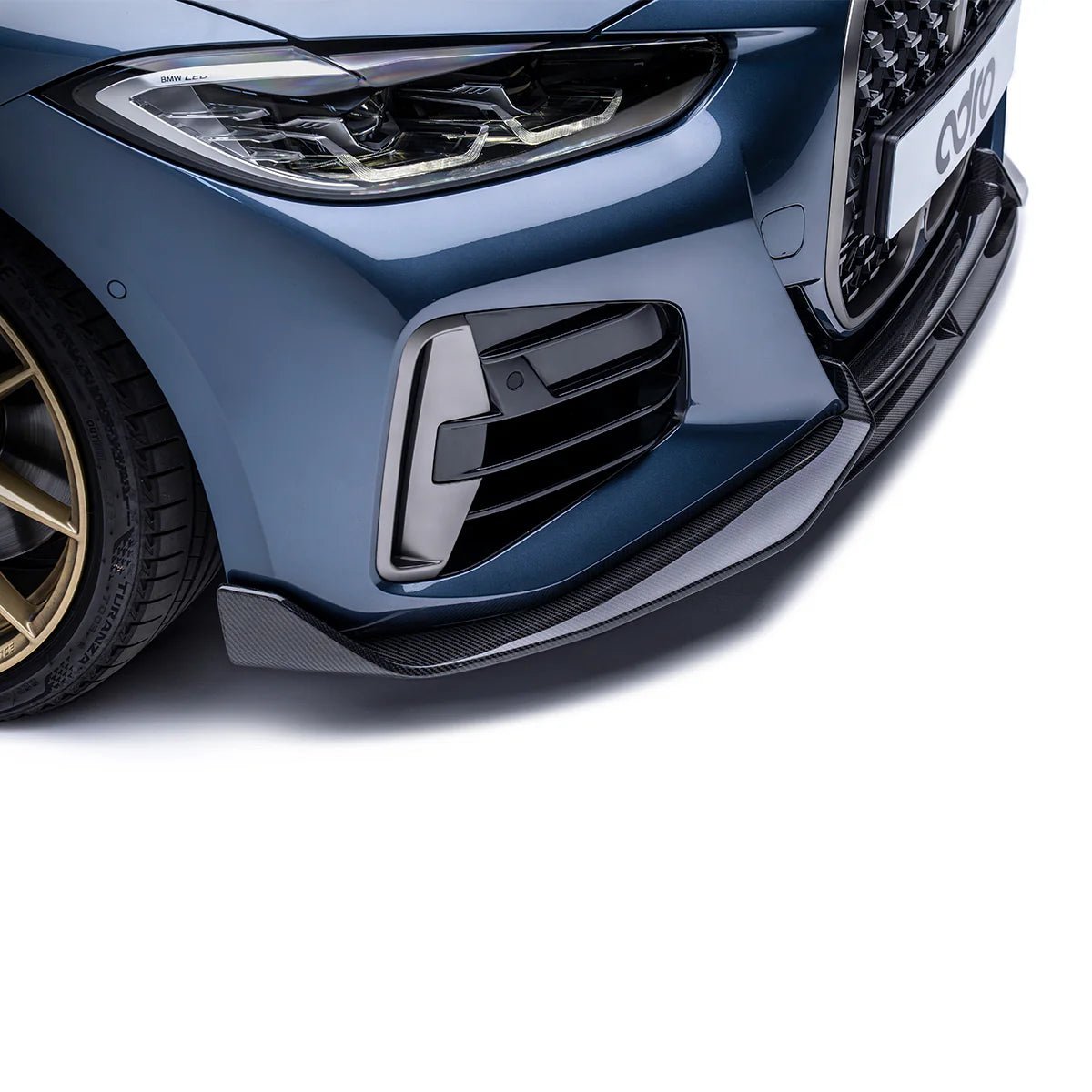 BMW 4 Series M Sport & M440i G22 Carbon Fibre Front Splitter by Adro (2020+) - AUTOID - Front Lips & Splitters - Adro