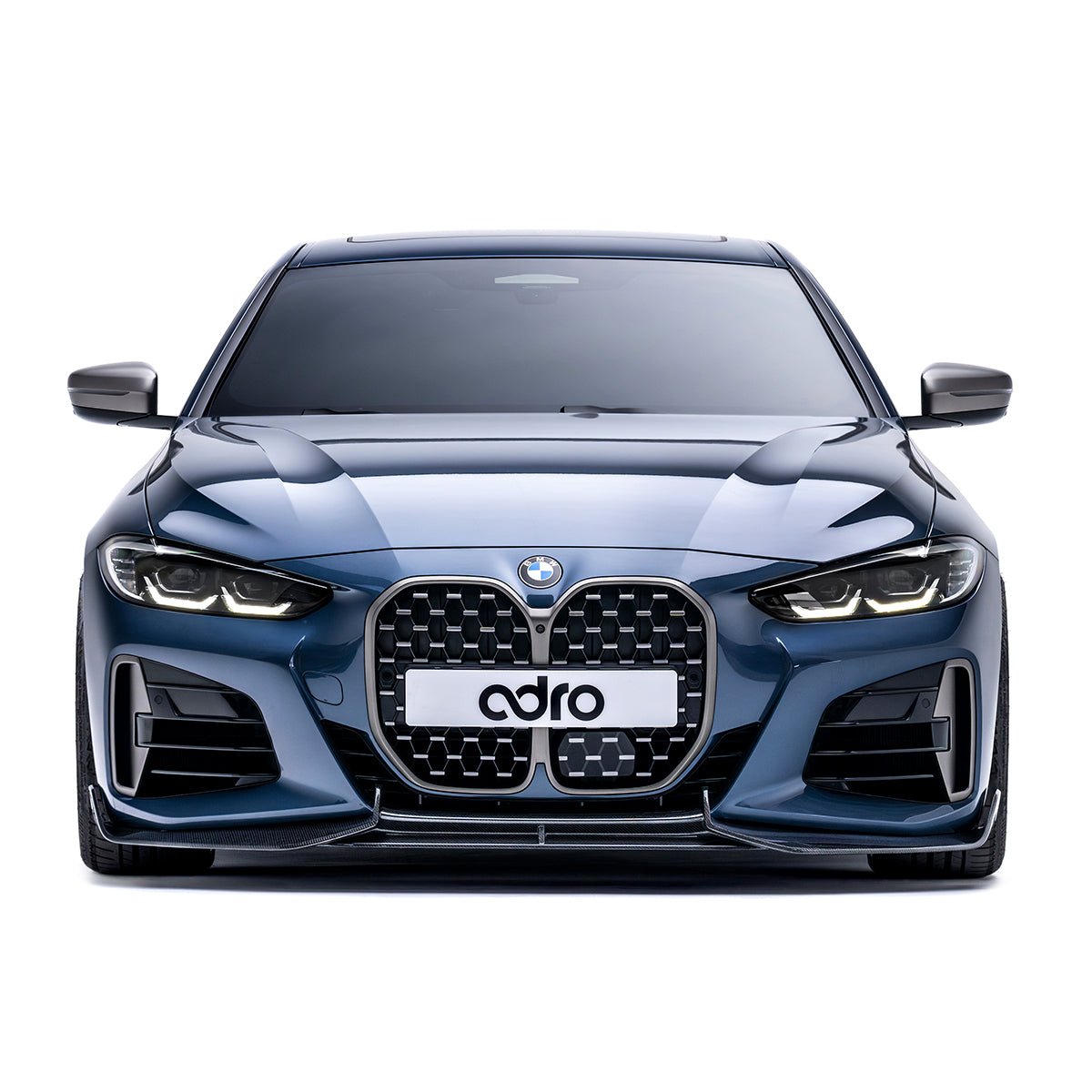BMW 4 Series M Sport & M440i G22 Carbon Fibre Front Splitter by Adro (2020+) - AUTOID® - Front Lips & Splitters - Adro