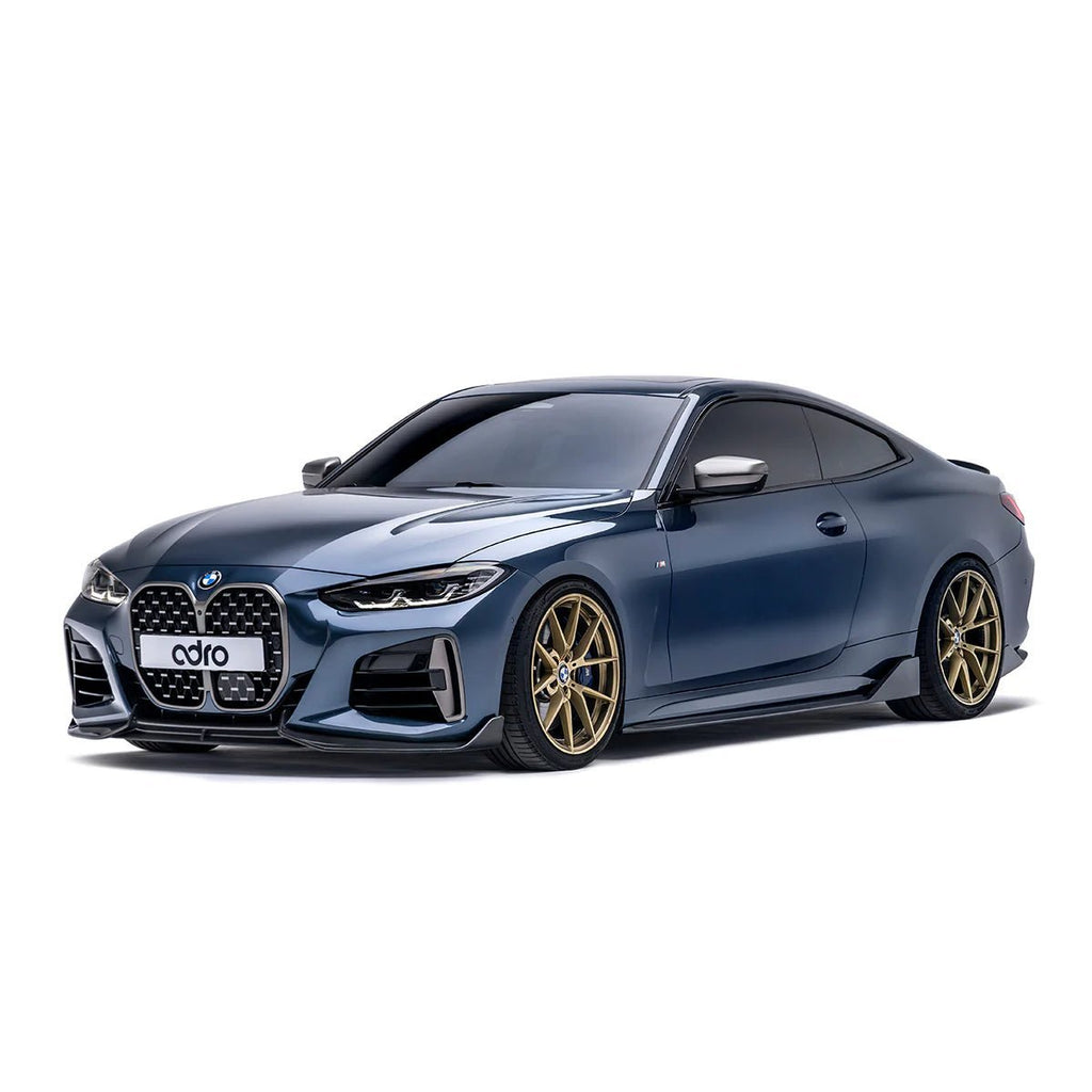 BMW 4 Series M Sport & M440i G22 Carbon Fibre Front Splitter by Adro (2020+) - AUTOID® - Front Lips & Splitters - Adro