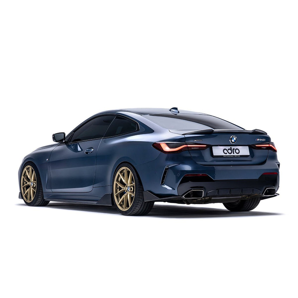 BMW 4 Series & M440i G22 Carbon Fibre Rear Winglets by Adro (2020+) - AUTOID® - Side Skirts & Winglets - Adro