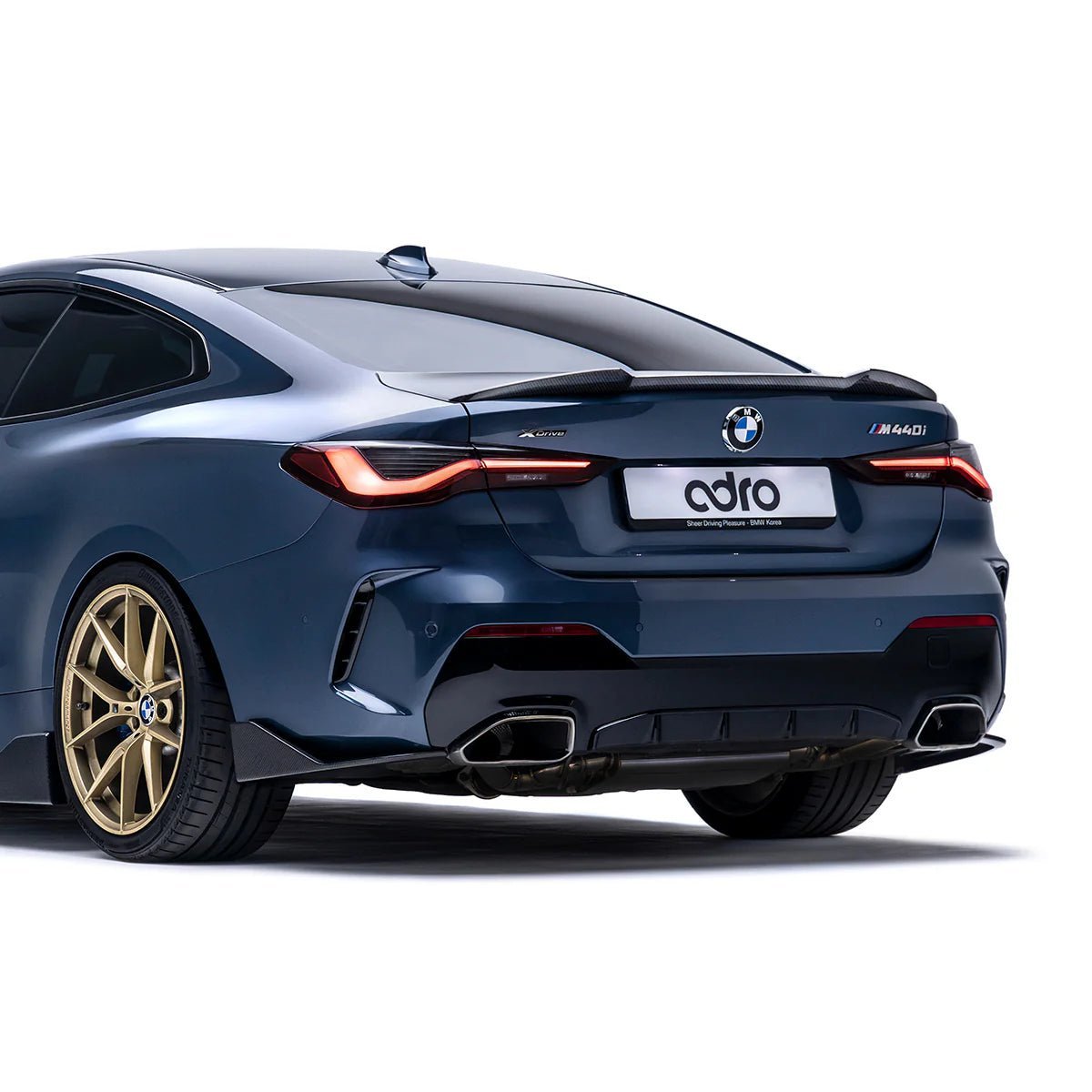 BMW 4 Series & M440i G22 Carbon Fibre Rear Winglets by Adro (2020+) - AUTOID® - Side Skirts & Winglets - Adro