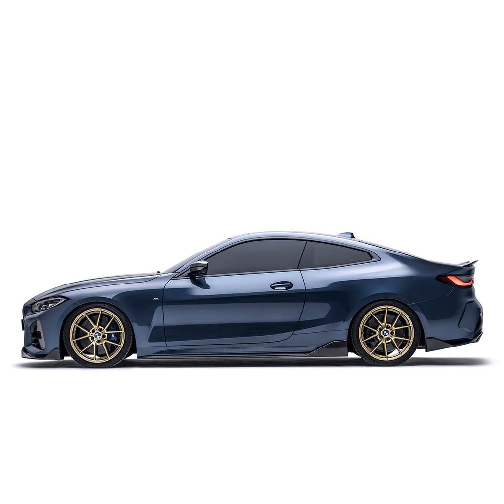 BMW 4 Series & M440i G22 G23 Carbon Fibre Side Skirts by Adro (2020+) - AUTOID® - Side Skirts & Winglets - Adro