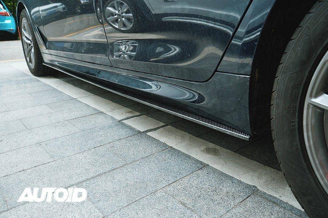 BMW 5 Series G30 & BMW M5 F90 Carbon Fibre Side Skirts by FORM (2017-2023) - AUTOID® - Side Skirts & Winglets - FORM Industries