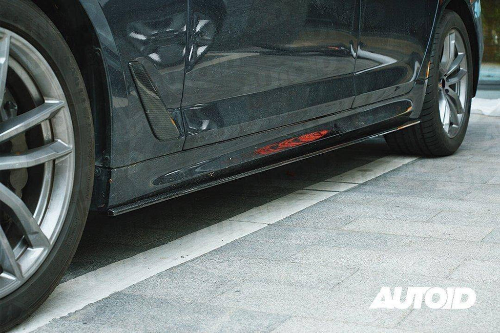 BMW 5 Series G30 & BMW M5 F90 Carbon Fibre Side Skirts by FORM (2017-2023) - AUTOID® - Side Skirts & Winglets - FORM Industries