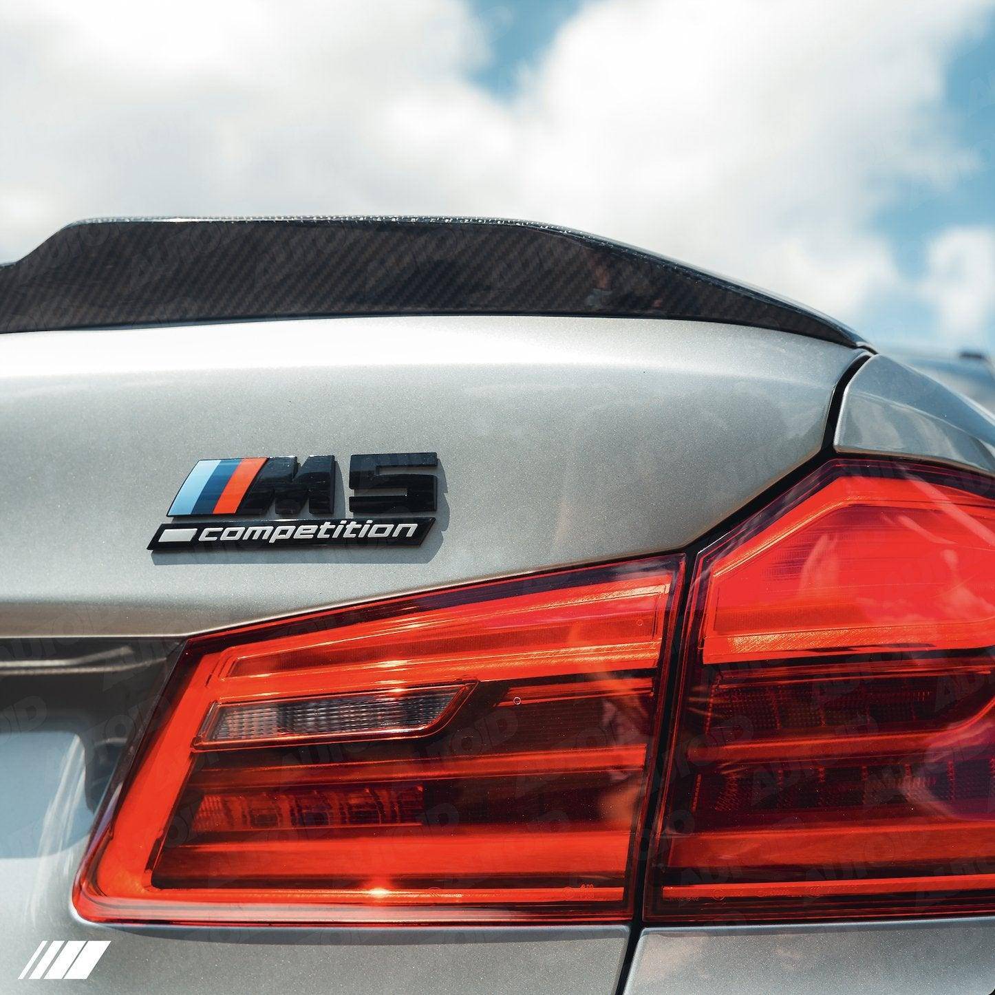 BMW 5 Series G30 & M5 F90 Carbon Fibre CS Rear Spoiler by FORM (2017-2023) - AUTOID® - Rear Spoilers - FORM Industries