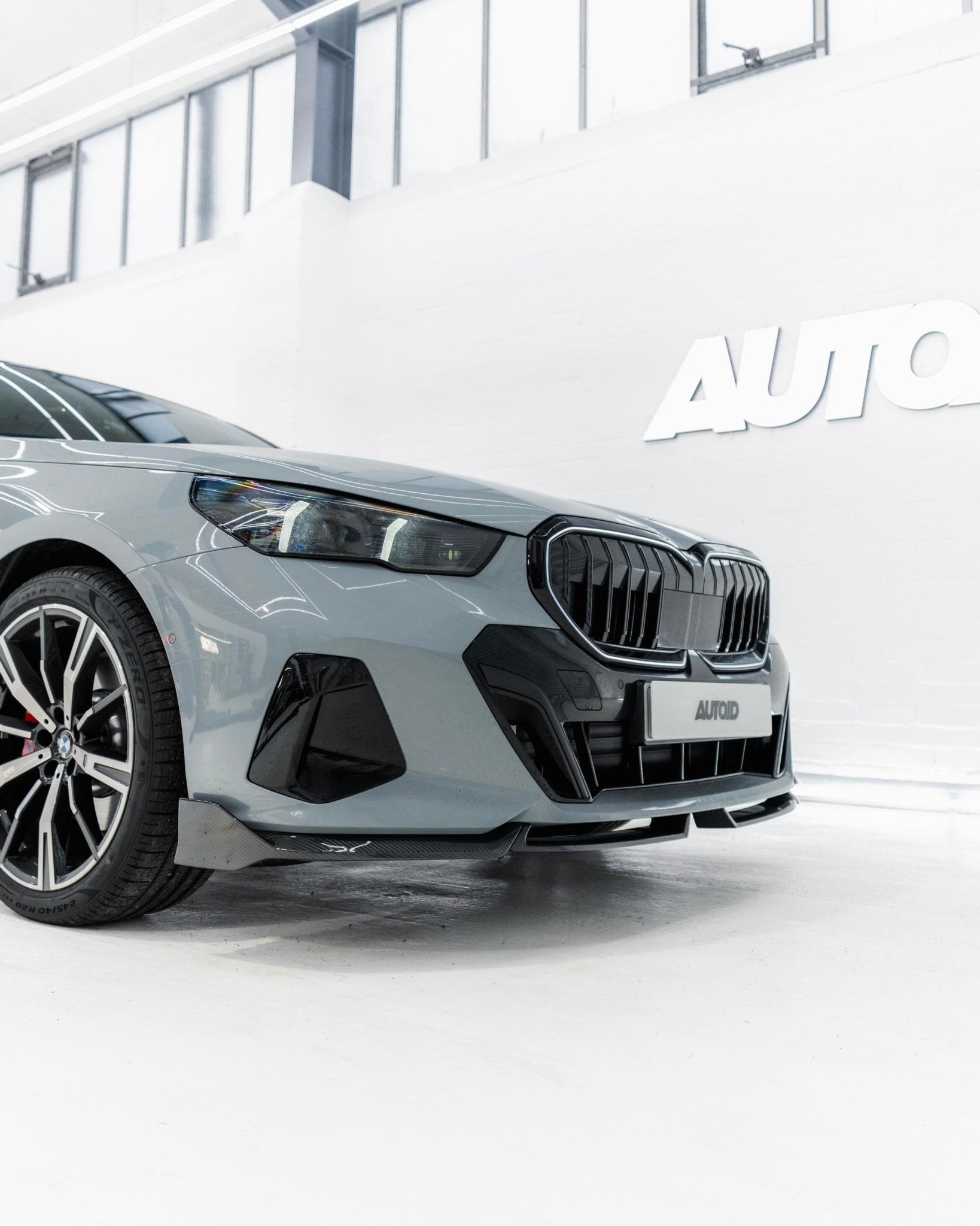 BMW 5 Series G60 G61 M Sport Pre-Preg Carbon Fibre Front Splitter by FORM (2024+) - AUTOID® - Front Lips & Splitters - FORM Industries