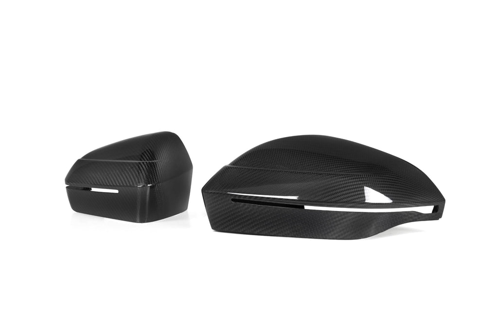 BMW 5 Series G60 G61 & X3 G45 Pre-preg Carbon Fibre Wing Mirror Covers by TREVORA (2024+) - AUTOID® - Mirror Covers - TREVORA