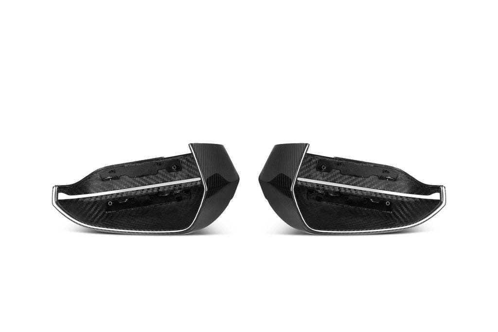 BMW 5 Series G60 G61 & X3 G45 Pre-preg Carbon Fibre Wing Mirror Covers by TREVORA (2024+) - AUTOID® - Mirror Covers - TREVORA