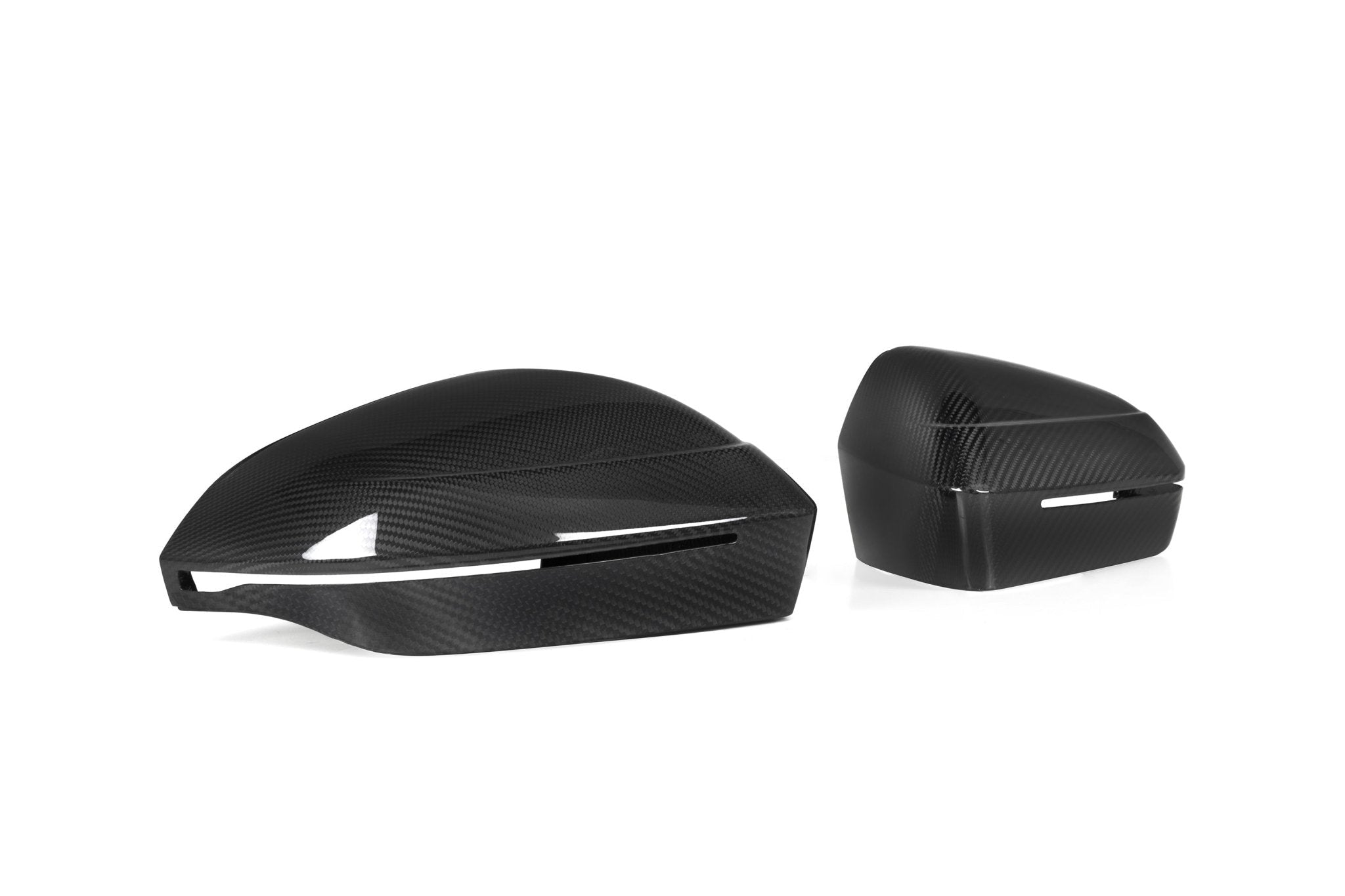 BMW 5 Series G60 G61 & X3 G45 Pre-preg Carbon Fibre Wing Mirror Covers by TREVORA (2024+) - AUTOID® - Mirror Covers - TREVORA