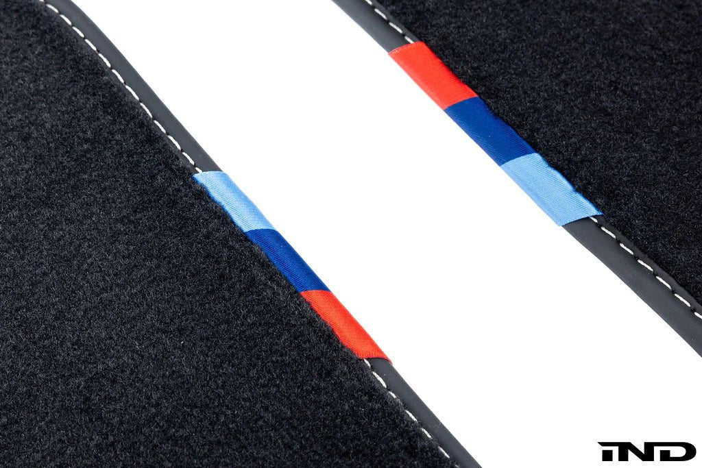 BMW 5 Series G60 & M5 G90 G99 Genuine M Performance All Weather Full Floor Mats Set (2024+) - AUTOID® - Floor Mats - BMW M Performance