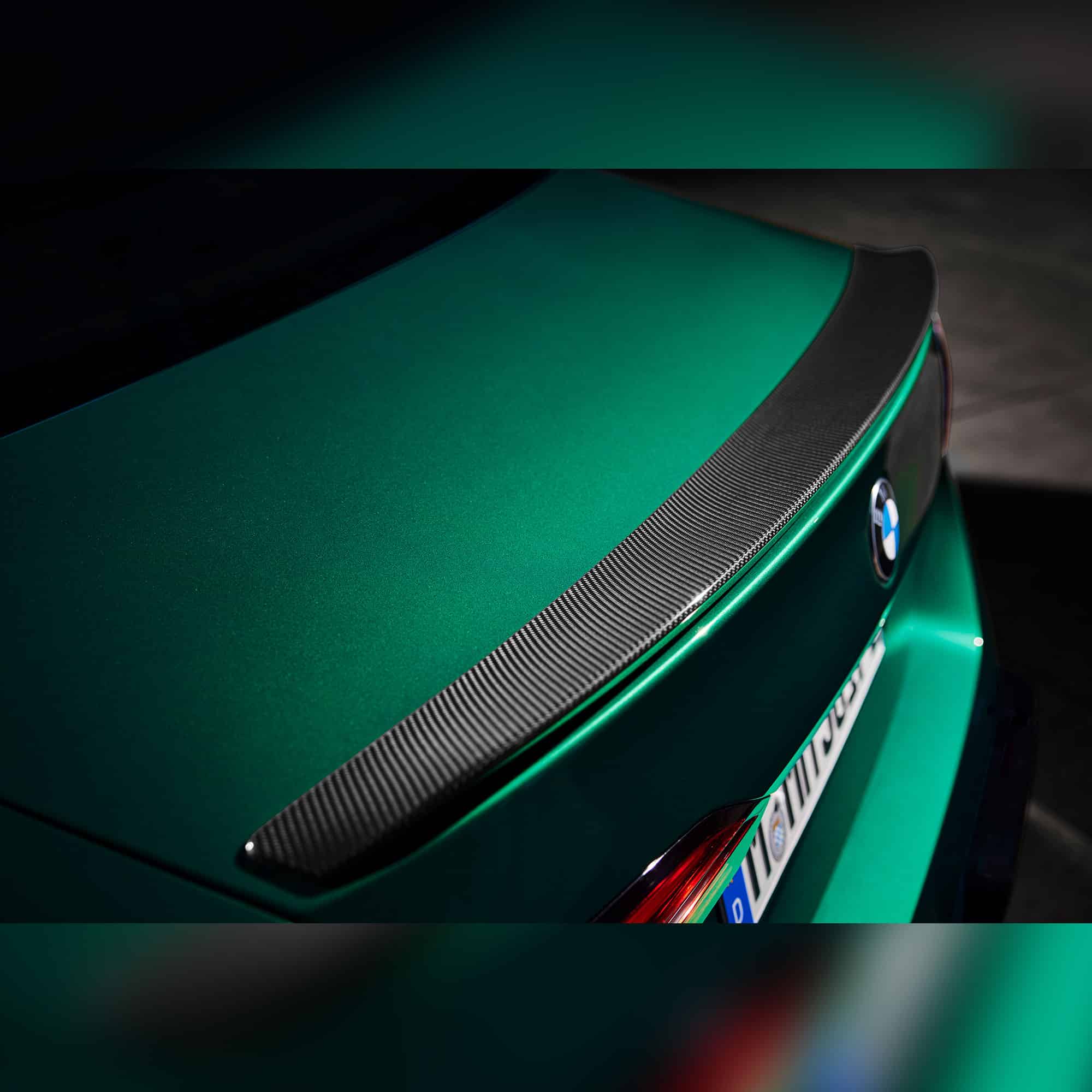 BMW 5 Series G60 & M5 G90 Genuine M Performance V2 Carbon Fibre Rear Spoiler (2024+) - AUTOID® - Rear Spoilers - BMW M Performance