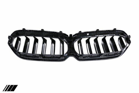 BMW 5 Series LCI G30 G31 Gloss Black Kidney Grilles by FORM (2020-2023) - AUTOID® - Front Grille - FORM Industries