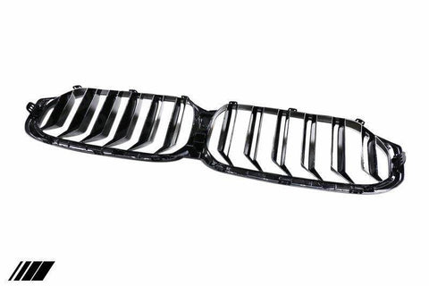 BMW 5 Series LCI G30 G31 Gloss Black Kidney Grilles by FORM (2020-2023) - AUTOID® - Front Grille - FORM Industries