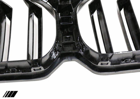 BMW 5 Series LCI G30 G31 Gloss Black Kidney Grilles by FORM (2020-2023) - AUTOID® - Front Grille - FORM Industries