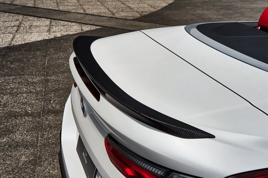 BMW 8 Series G14 & M8 F91 Convertible Carbon Fibre Rear Spoiler by 3DDesign (2019+) - AUTOID® - Rear Spoilers - 3DDesign