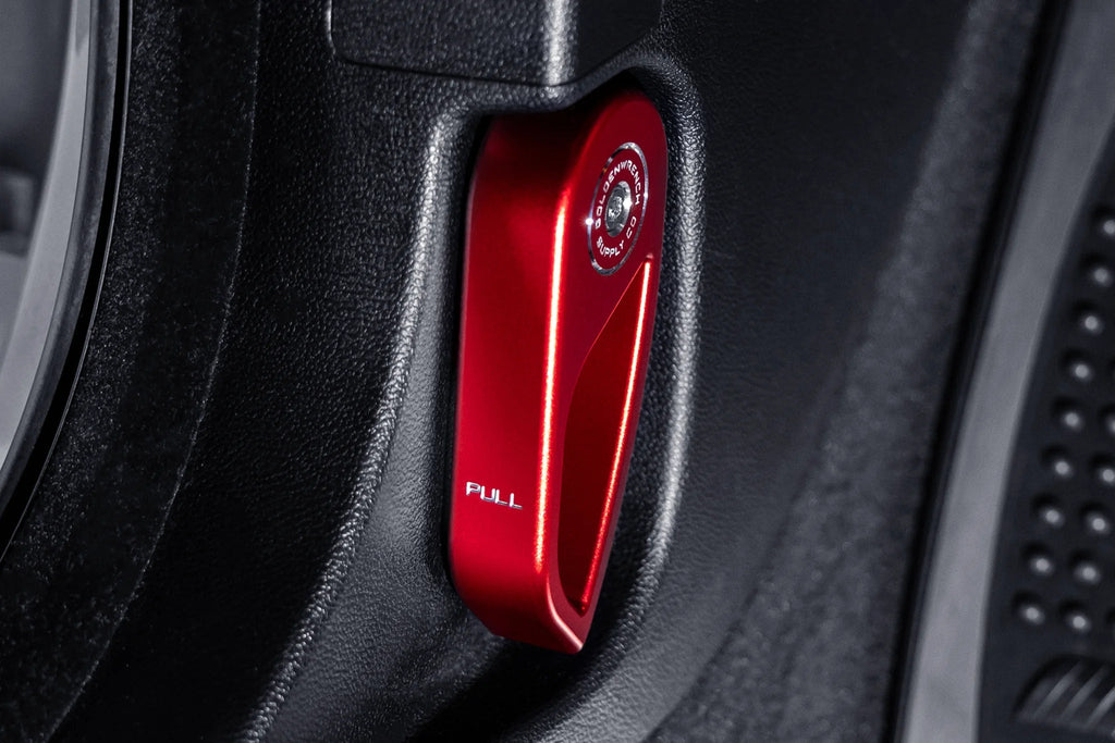BMW E Series Hood Bonnet Latch Handle by Goldenwrench - AUTOID® - Dashboard & Decorative Trim - Goldenwrench Supply