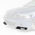 BMW E46 M3 V-CSL 2-Piece Aero Front Bumper Splitters by Vorsteiner - AUTOID® - Bumper Inserts & Trim - Vorsteiner