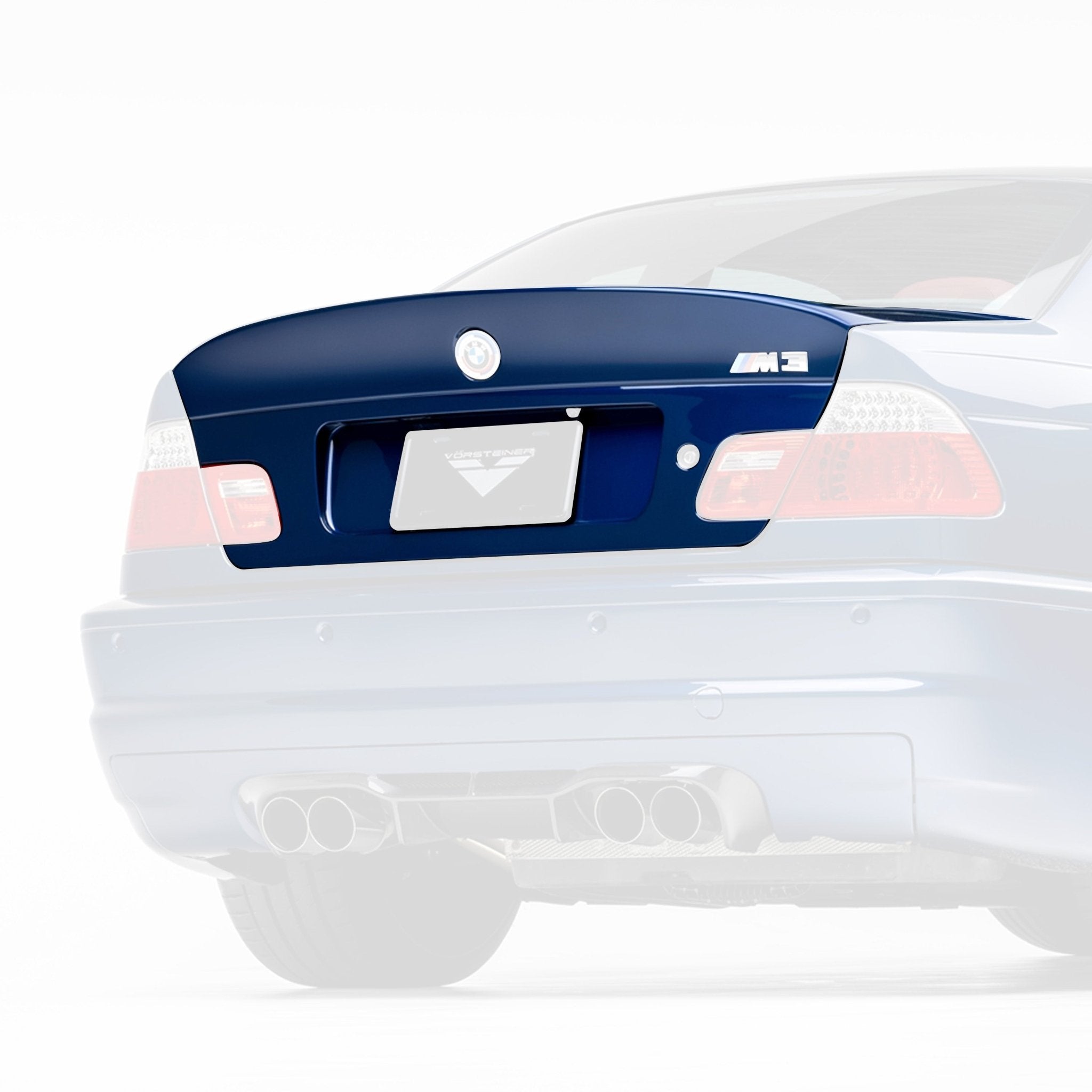 BMW E46 M3 V - CSL Aero Bootlid by Vorsteiner - AUTOID - Rear Boot Lids - Vorsteiner