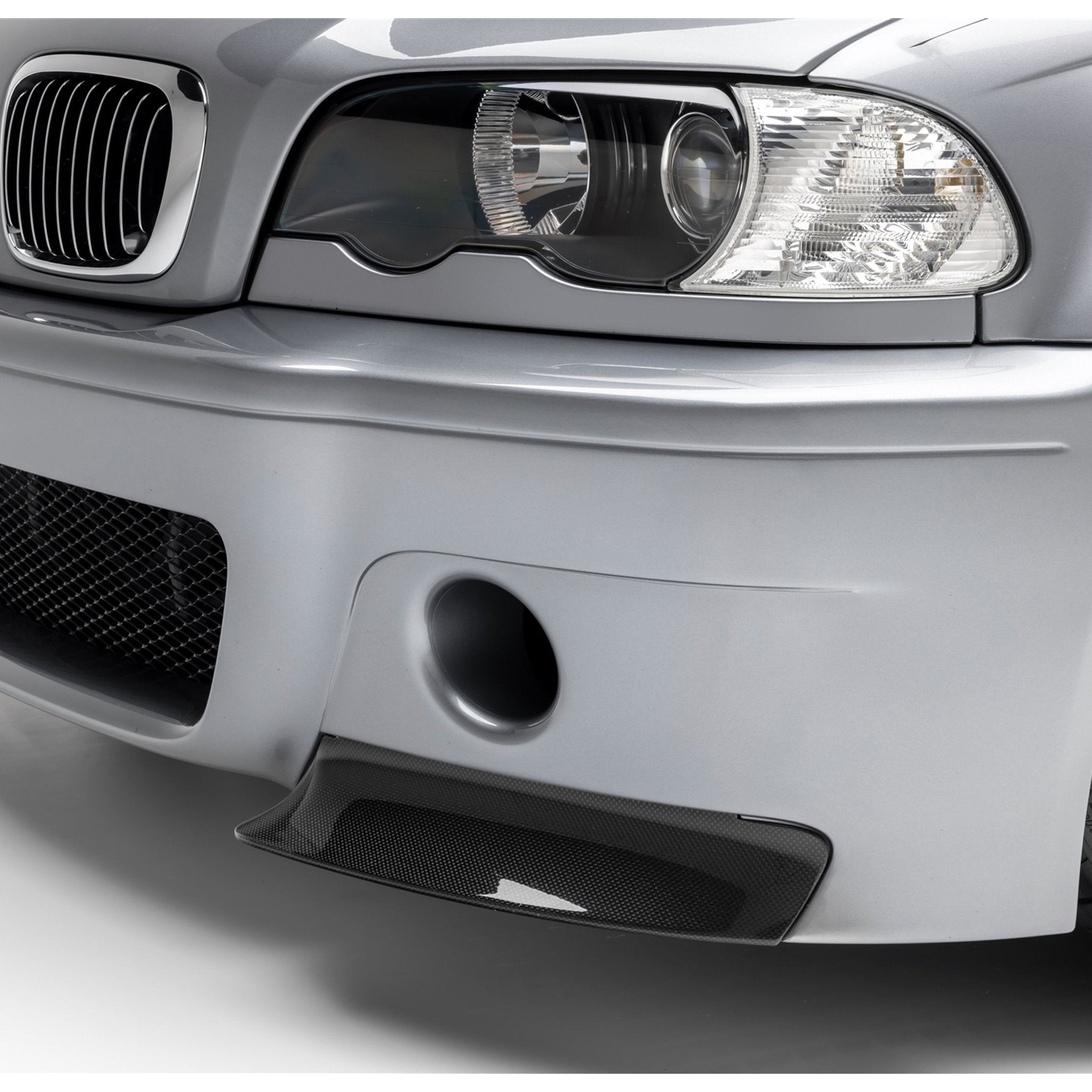 BMW E46 M3 V-CSL Aero Front Bumper by Vorsteiner - AUTOID® - Front & Rear Bumpers - Vorsteiner