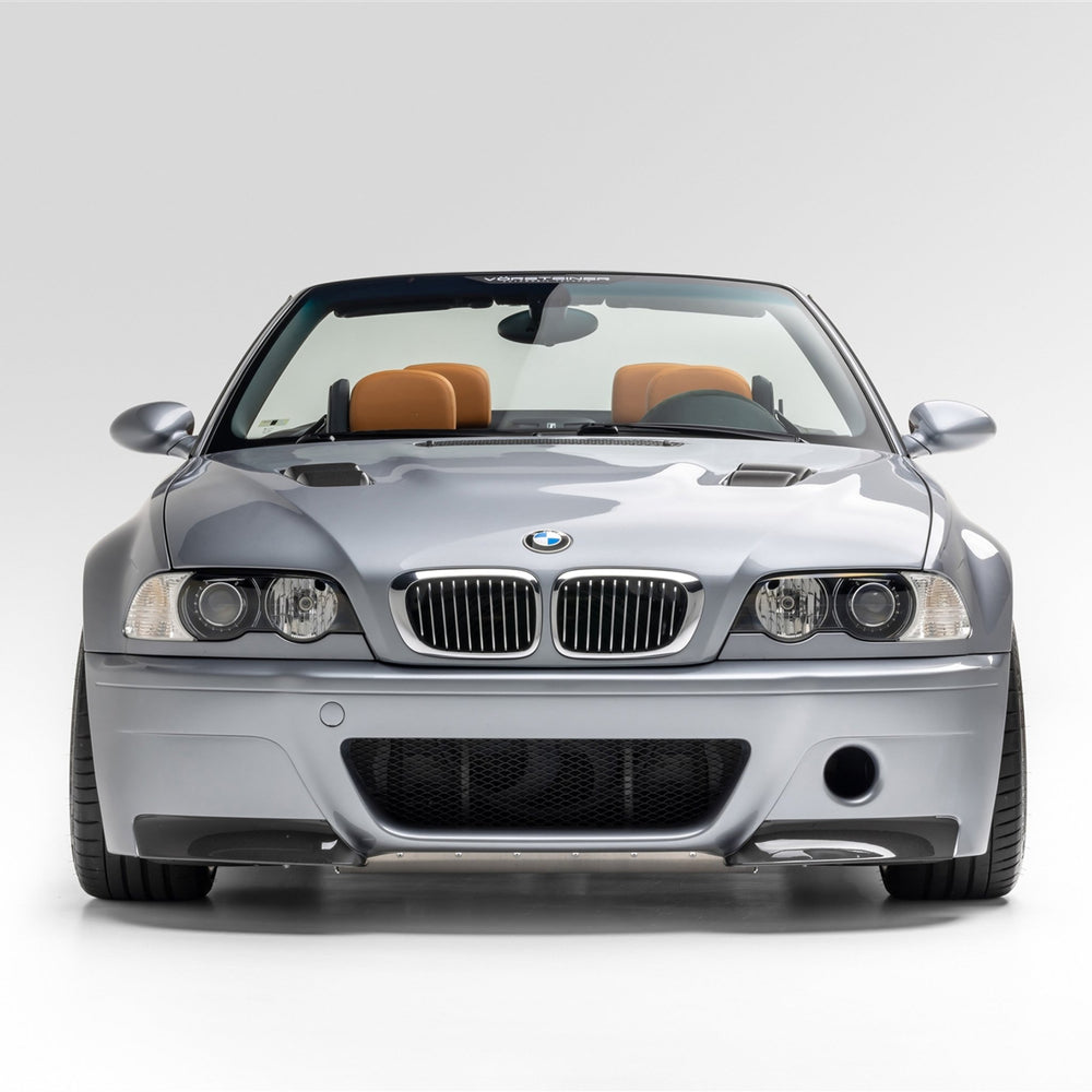 BMW E46 M3 V - CSL Aero Front Bumper by Vorsteiner - AUTOID - Front & Rear Bumpers - Vorsteiner