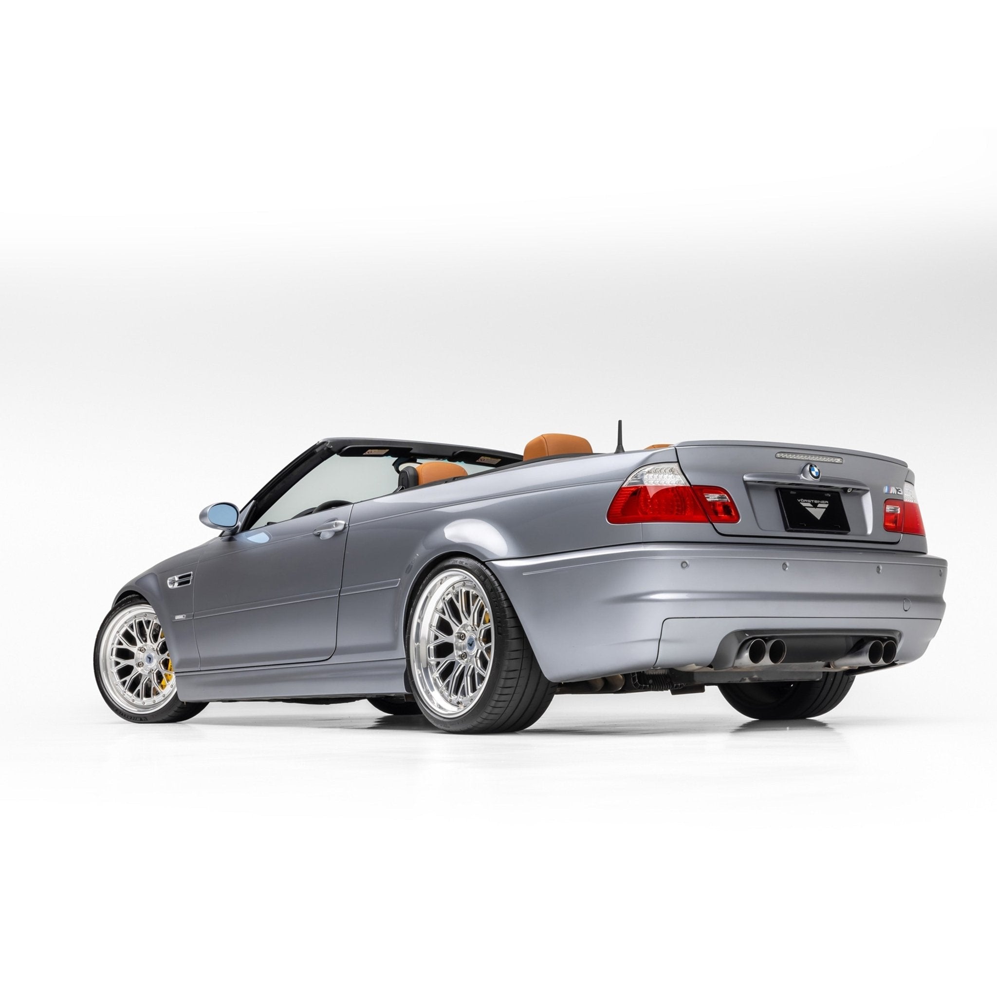 BMW E46 M3 V-CSL Aero Rear Diffuser by Vorsteiner - AUTOID® - Rear Diffusers - Vorsteiner