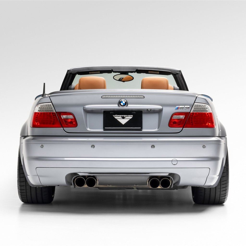 BMW E46 M3 V-CSL Aero Rear Diffuser by Vorsteiner - AUTOID® - Rear Diffusers - Vorsteiner