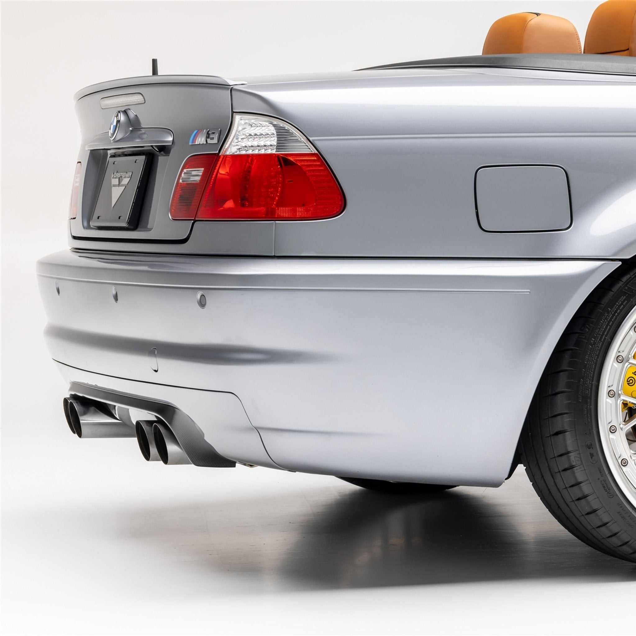 BMW E46 M3 V-CSL Aero Rear Diffuser by Vorsteiner - AUTOID® - Rear Diffusers - Vorsteiner