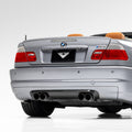 BMW E46 M3 V-CSL Aero Rear Diffuser by Vorsteiner - AUTOID® - Rear Diffusers - Vorsteiner