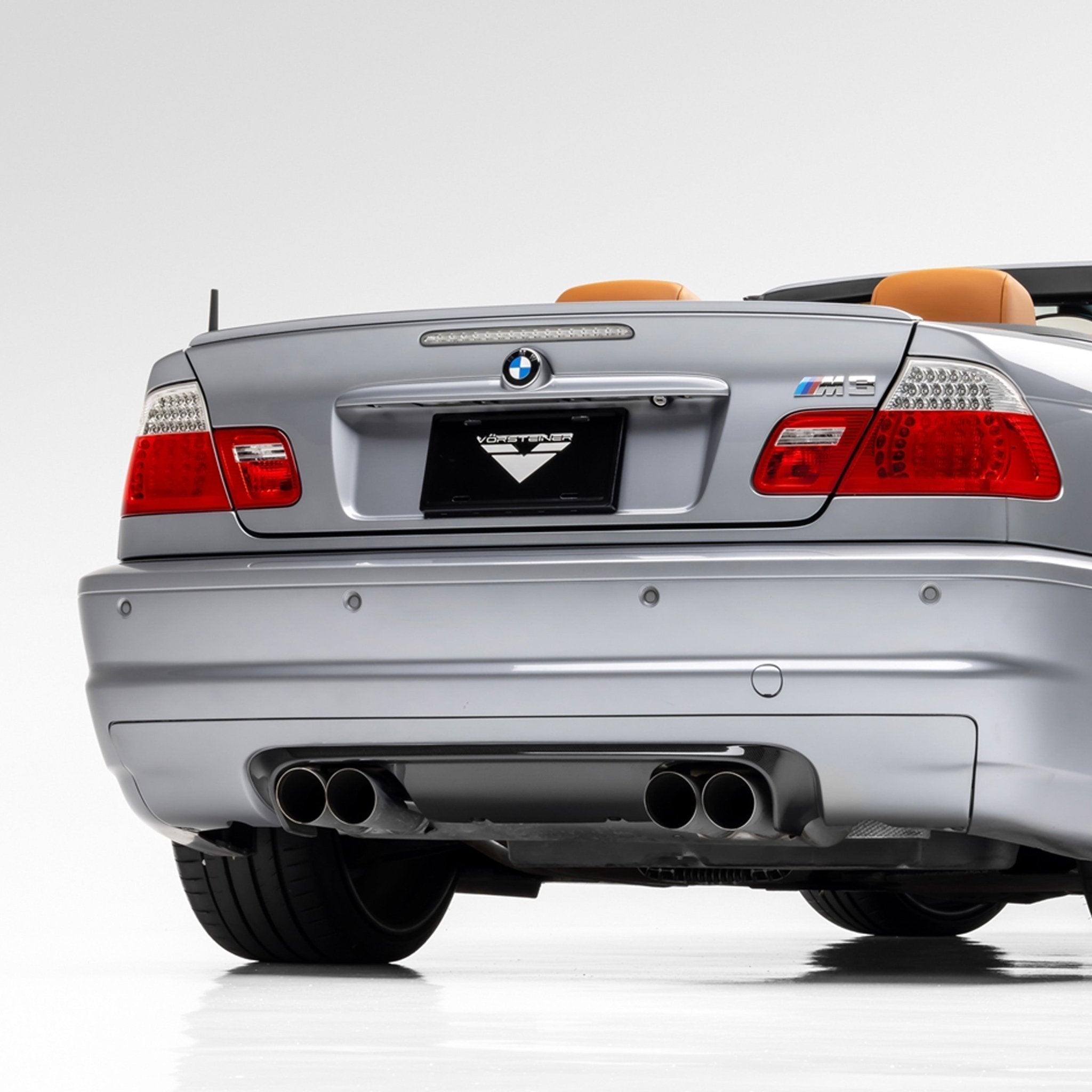 BMW E46 M3 V-CSL Aero Rear Diffuser by Vorsteiner - AUTOID® - Rear Diffusers - Vorsteiner