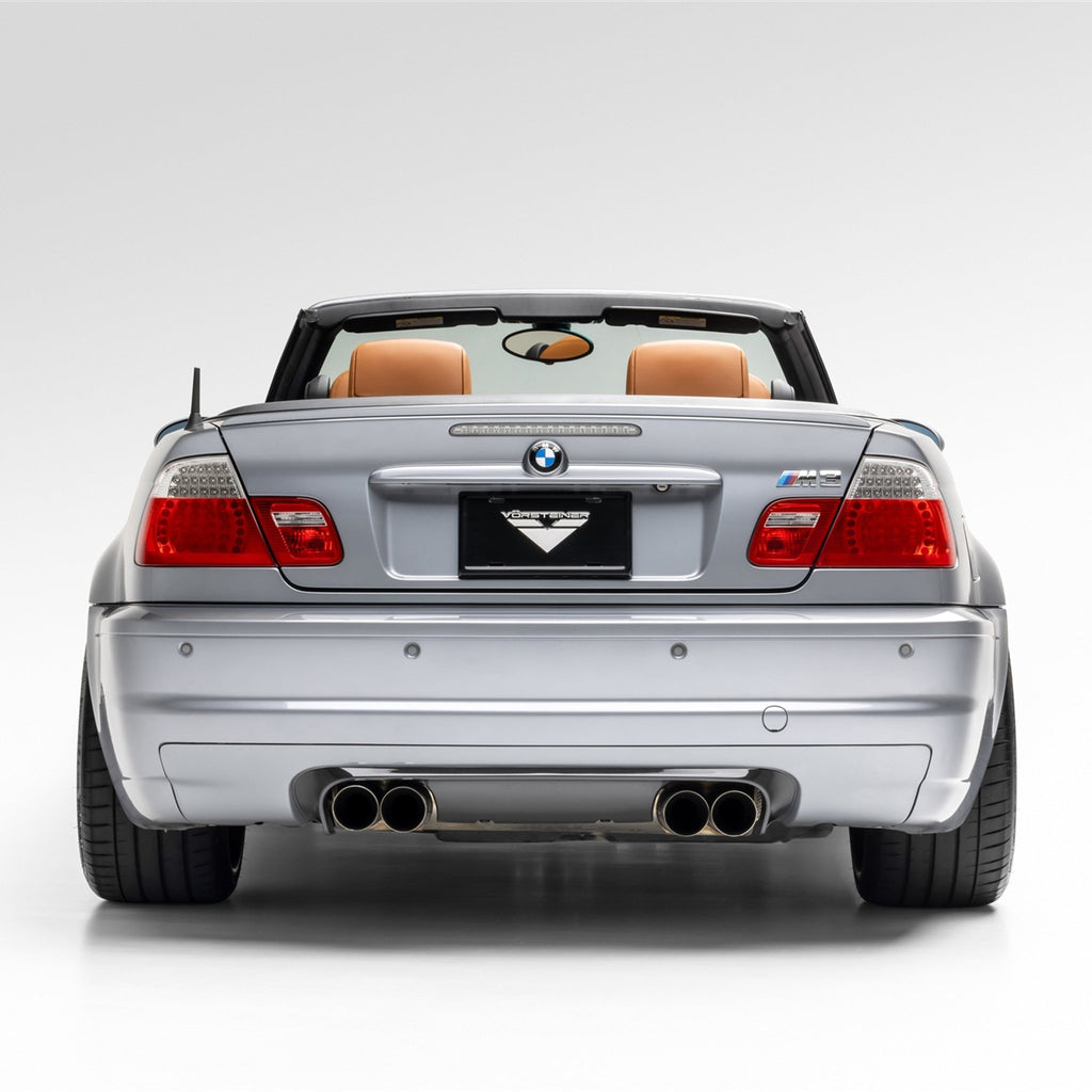 BMW E46 M3 V - CSL Aero Rear Diffuser by Vorsteiner - AUTOID - Rear Diffusers - Vorsteiner