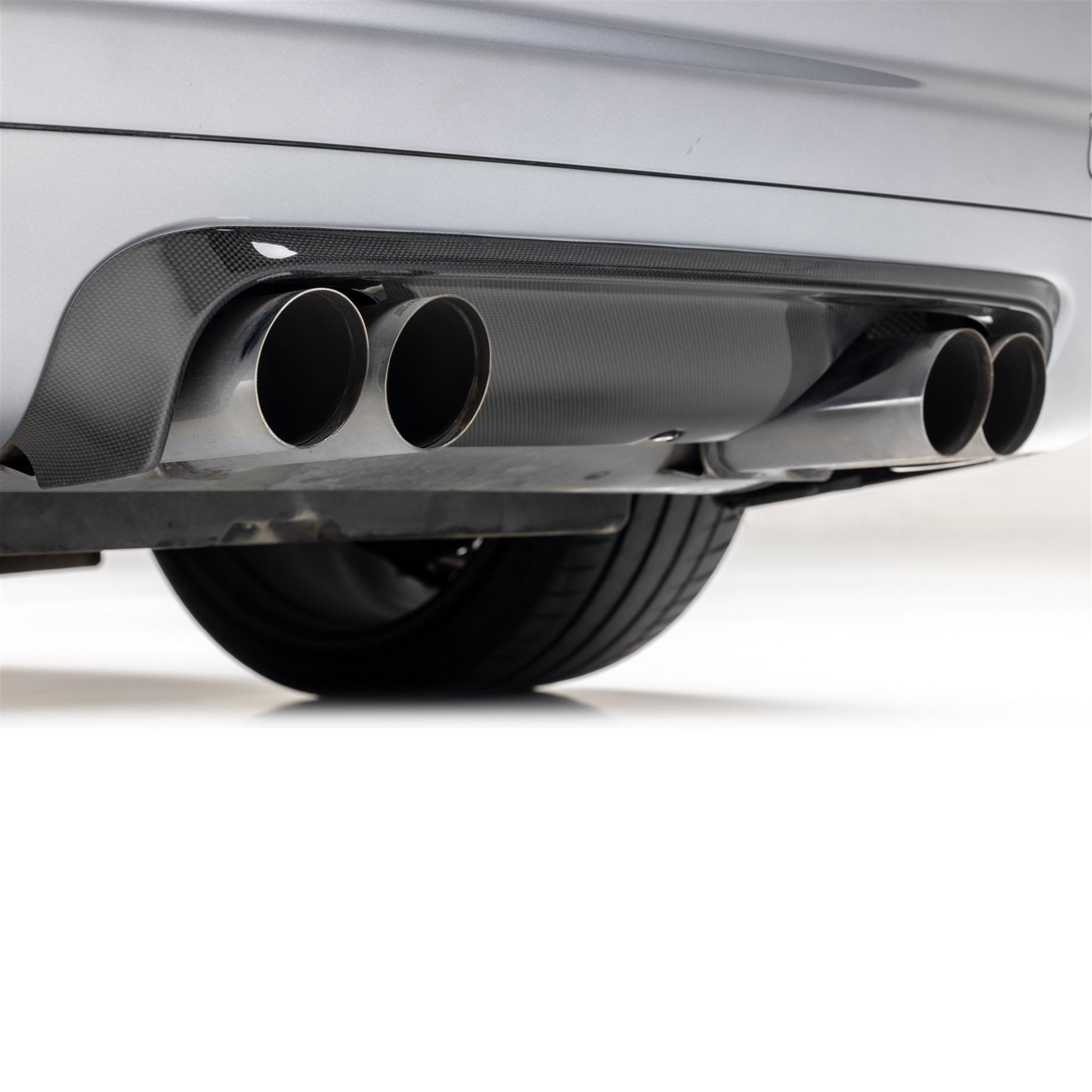 BMW E46 M3 V - CSL Aero Rear Diffuser by Vorsteiner - AUTOID - Rear Diffusers - Vorsteiner