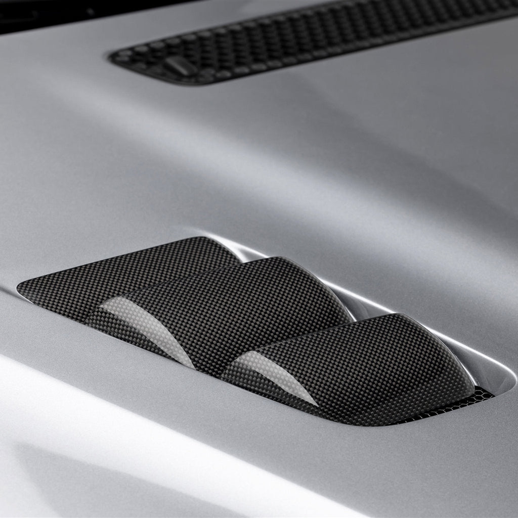 BMW E46 M3 V20 Aero Hood Carbon Fiber by Vorsteiner - AUTOID® - Front Hood - Vorsteiner