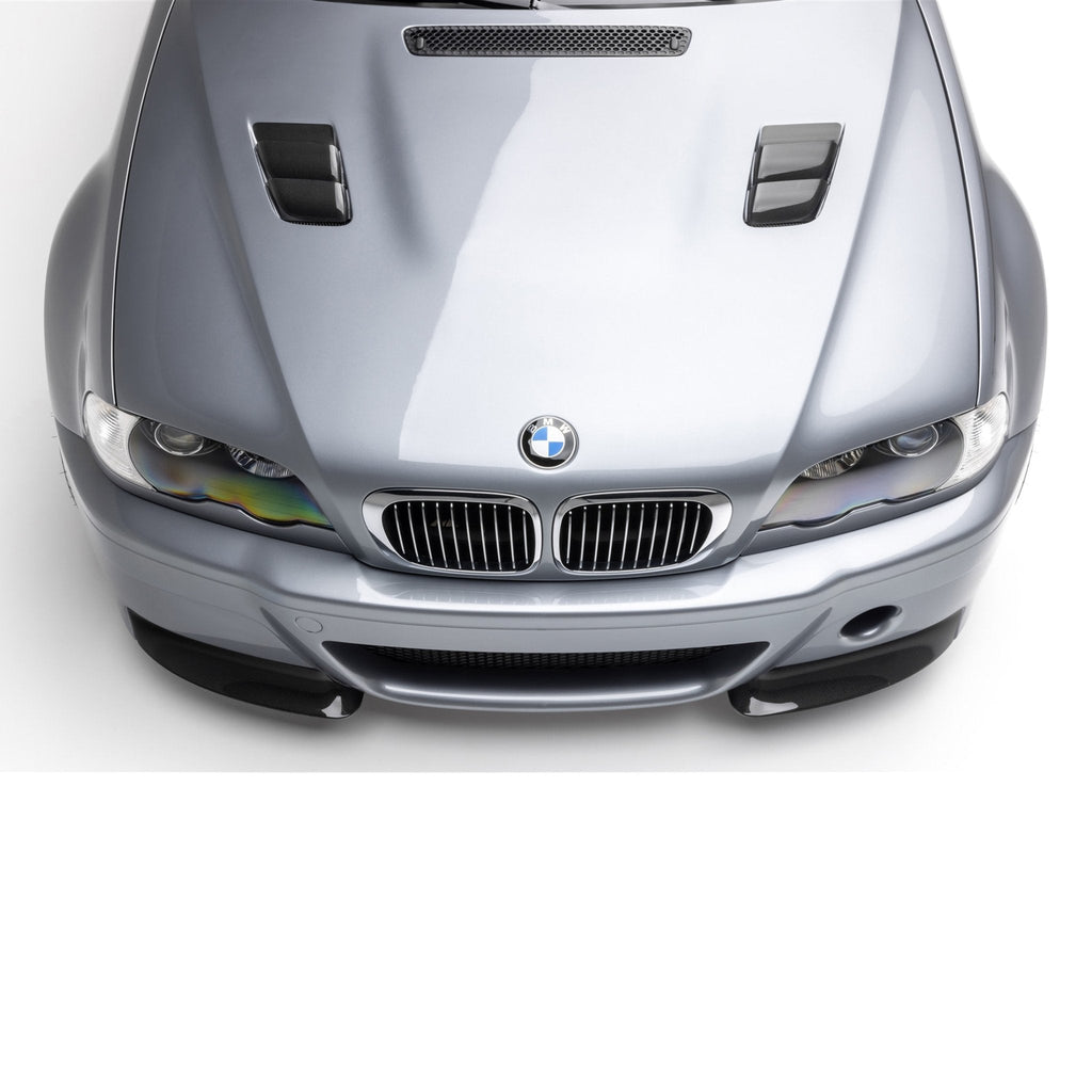 BMW E46 M3 V20 Aero Hood Carbon Fiber by Vorsteiner - AUTOID® - Front Hood - Vorsteiner