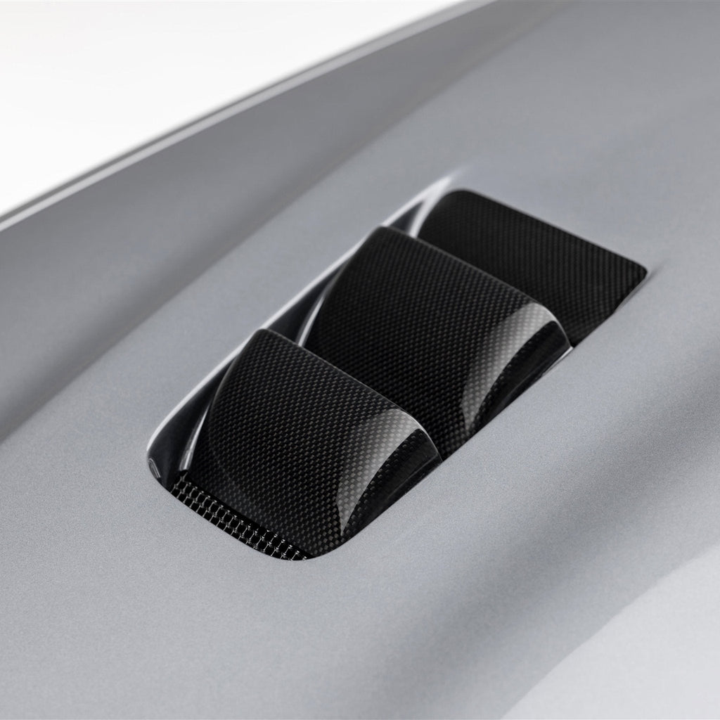 BMW E46 M3 V20 Aero Hood Carbon Fiber by Vorsteiner - AUTOID® - Front Hood - Vorsteiner