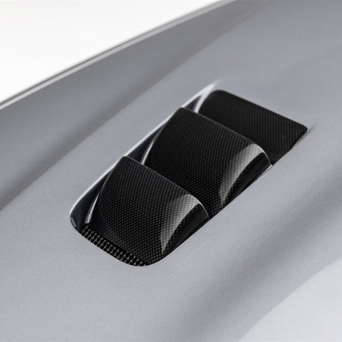 BMW E46 M3 V20 Aero Hood Carbon Fiber by Vorsteiner - AUTOID® - Front Hood - Vorsteiner