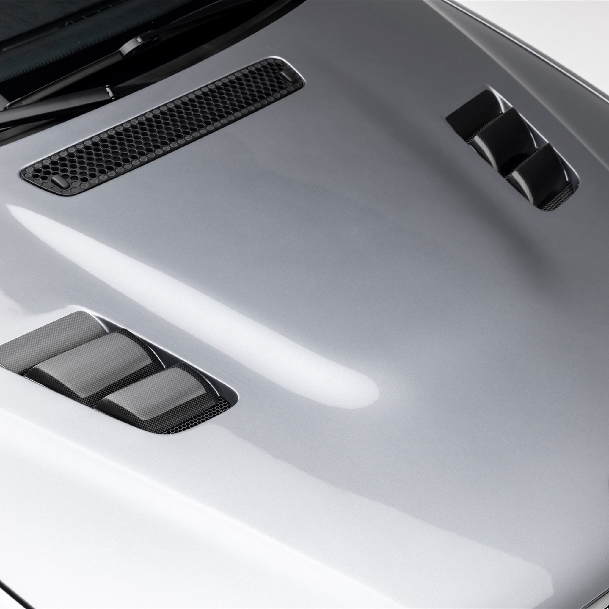 BMW E46 M3 V20 Aero Hood Carbon Fiber by Vorsteiner - AUTOID® - Front Hood - Vorsteiner
