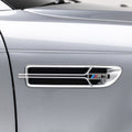 BMW E46 M3 V20 Aero Limited Side Grilles Nickel Plated by Vorsteiner - AUTOID® - Fender Trim - Vorsteiner