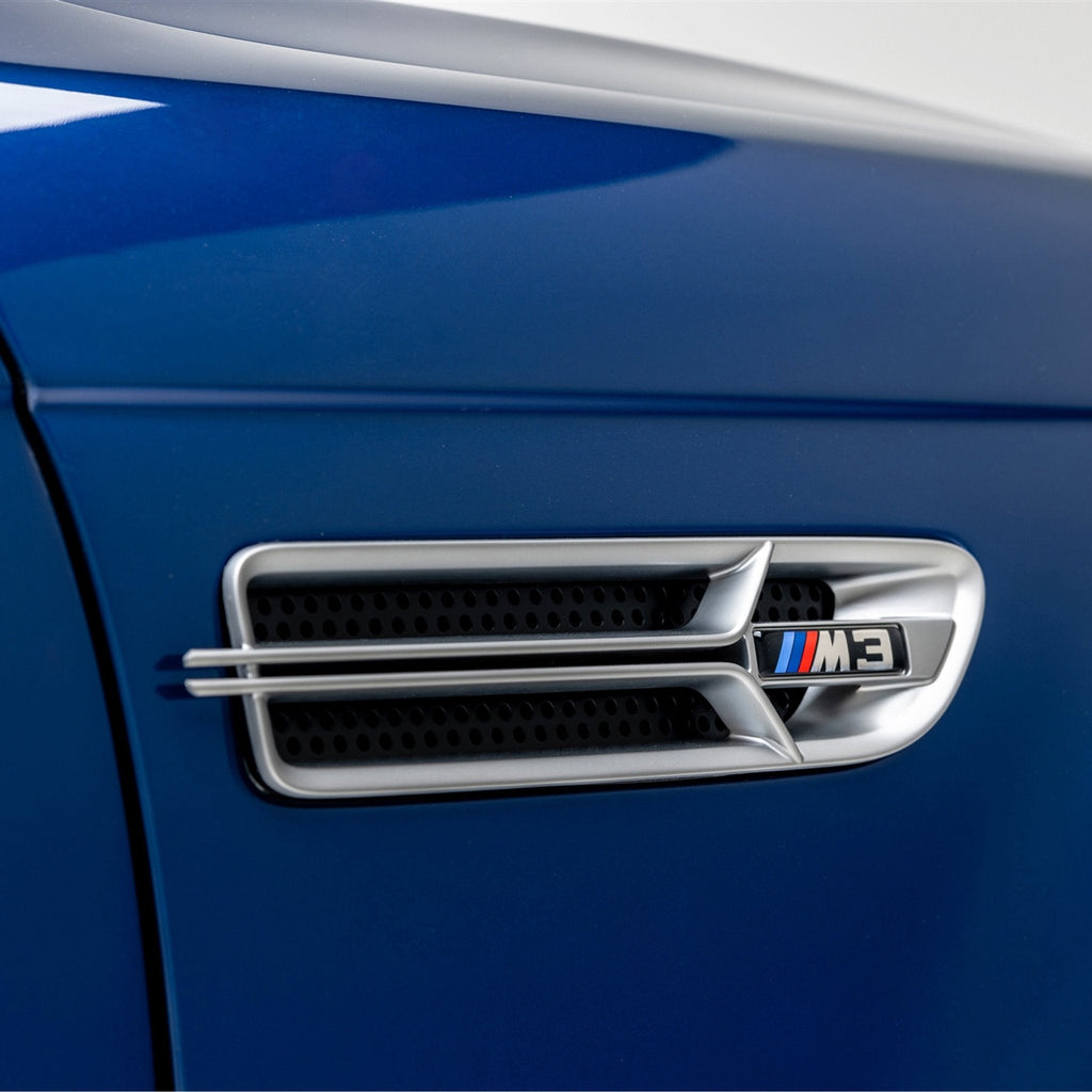 BMW E46 M3 V20 Aero Limited Side Grilles Nickel Plated by Vorsteiner - AUTOID® - Fender Trim - Vorsteiner