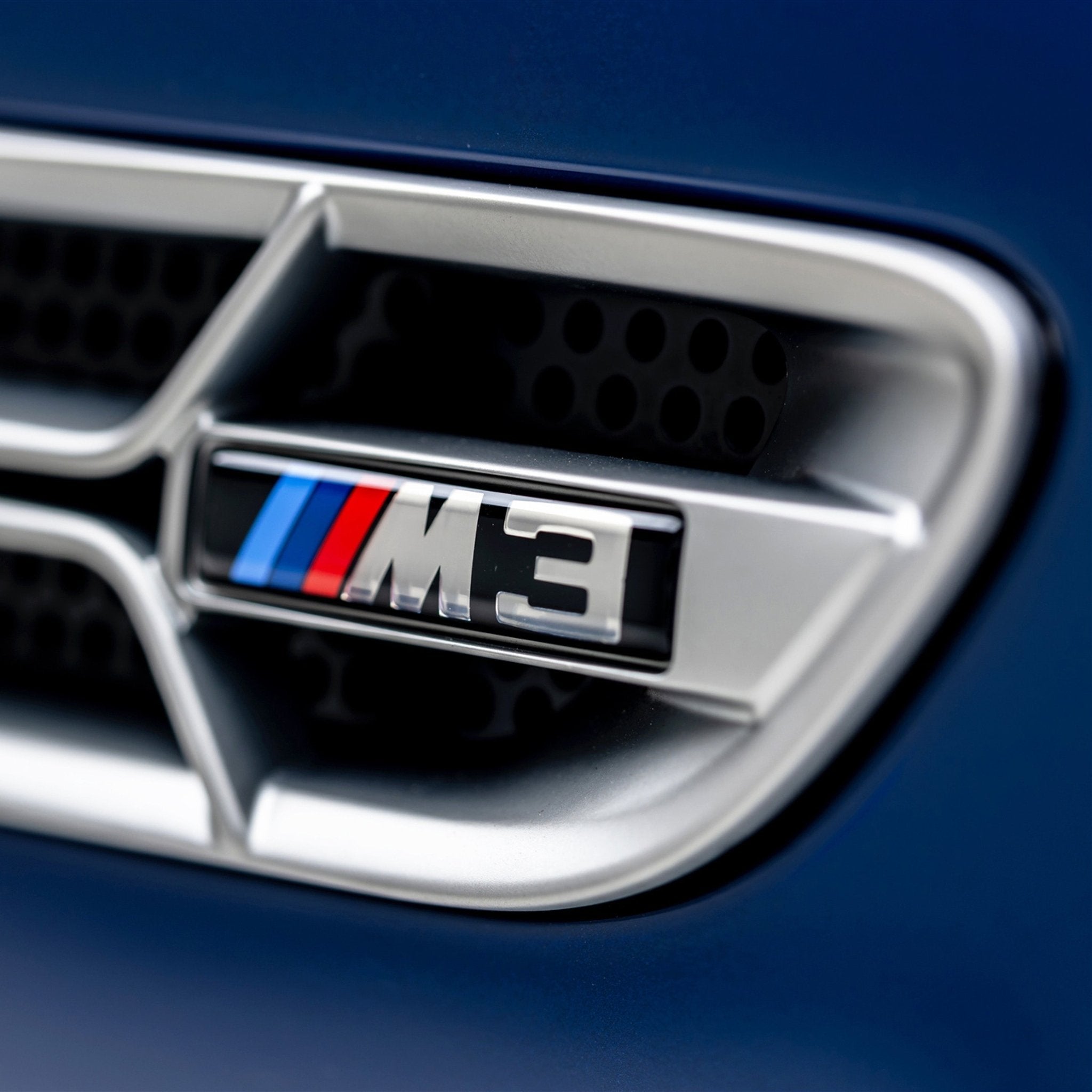 BMW E46 M3 V20 Aero Limited Side Grilles Nickel Plated by Vorsteiner - AUTOID® - Fender Trim - Vorsteiner