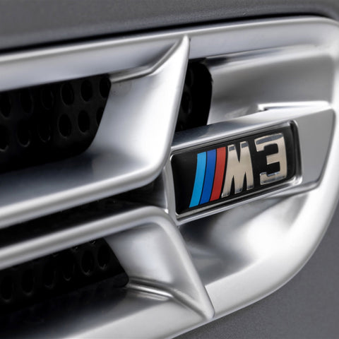 BMW E46 M3 V20 Aero Limited Side Grilles Nickel Plated by Vorsteiner - AUTOID® - Fender Trim - Vorsteiner