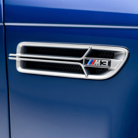 BMW E46 M3 V20 Aero Limited Side Grilles Nickel Plated by Vorsteiner - AUTOID® - Fender Trim - Vorsteiner