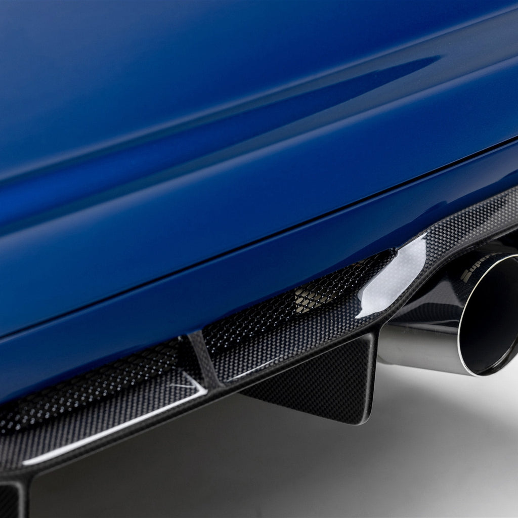 BMW E46 M3 V20 Aero Rear Diffuser Carbon Fiber By Vorsteiner - AUTOID® - Rear Diffusers - Vorsteiner