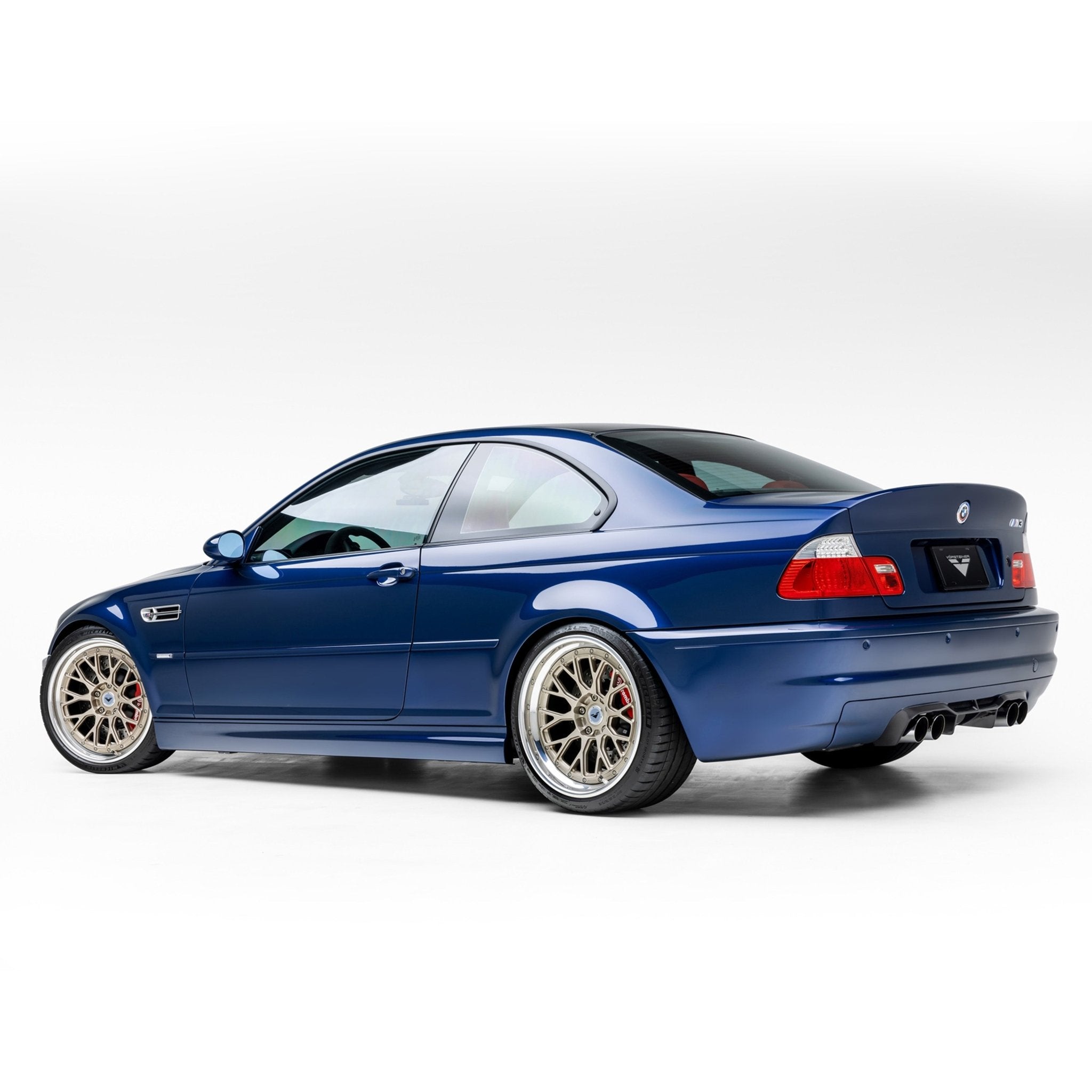 BMW E46 M3 V20 Aero Rear Diffuser Carbon Fiber By Vorsteiner - AUTOID - Rear Diffusers - Vorsteiner