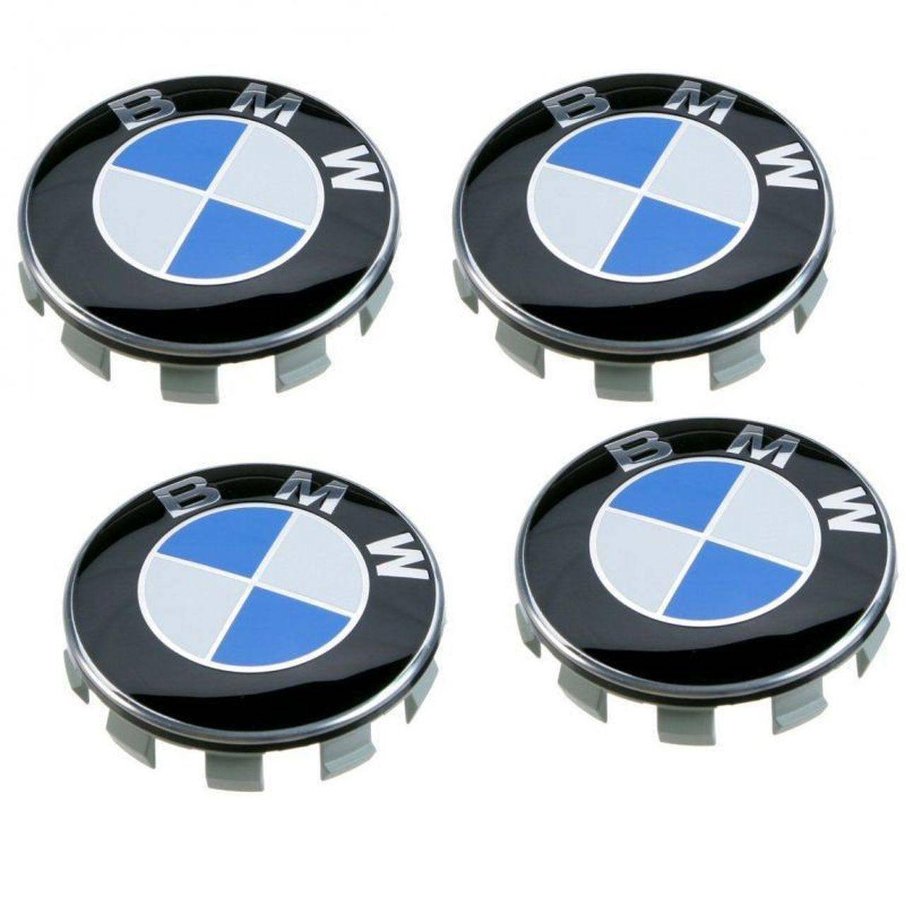 BMW F & G Series M Performance 5x112 56mm Floating Wheel Centre Cap Set (2018+) - AUTOID - Centre Caps - BMW M Performance