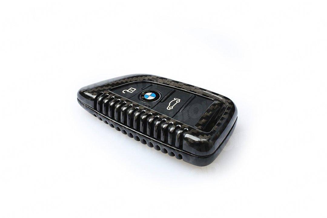 BMW F & G Series T-Carbon Pre-preg Carbon Fibre Key Cover (2017-2023) - AUTOID® - Key Covers - T-Carbon