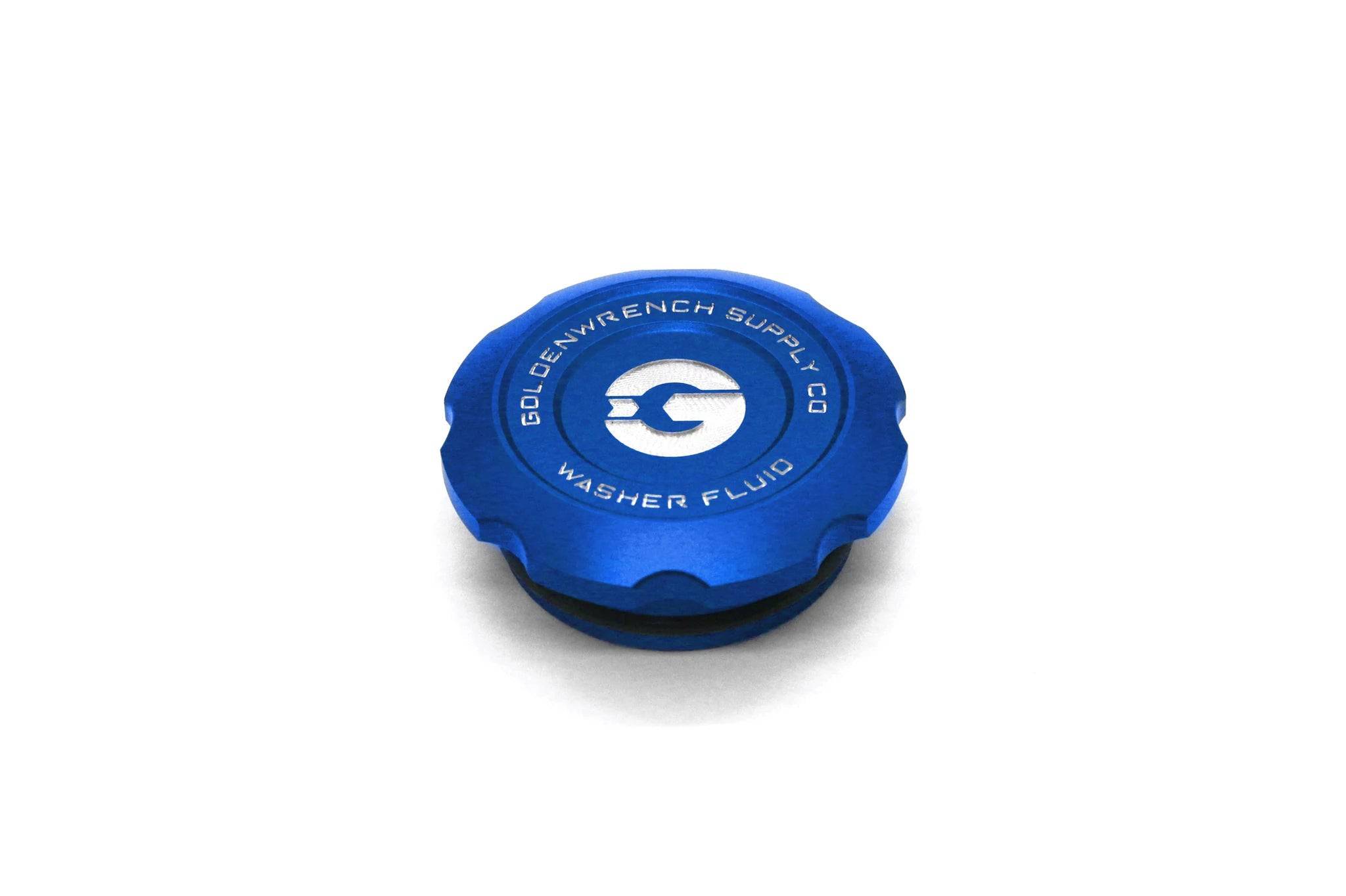 BMW F Series Billet Washer Fluid Cap by Goldenwrench - AUTOID® - Vehicle Dress Up Caps & Covers - Goldenwrench Supply