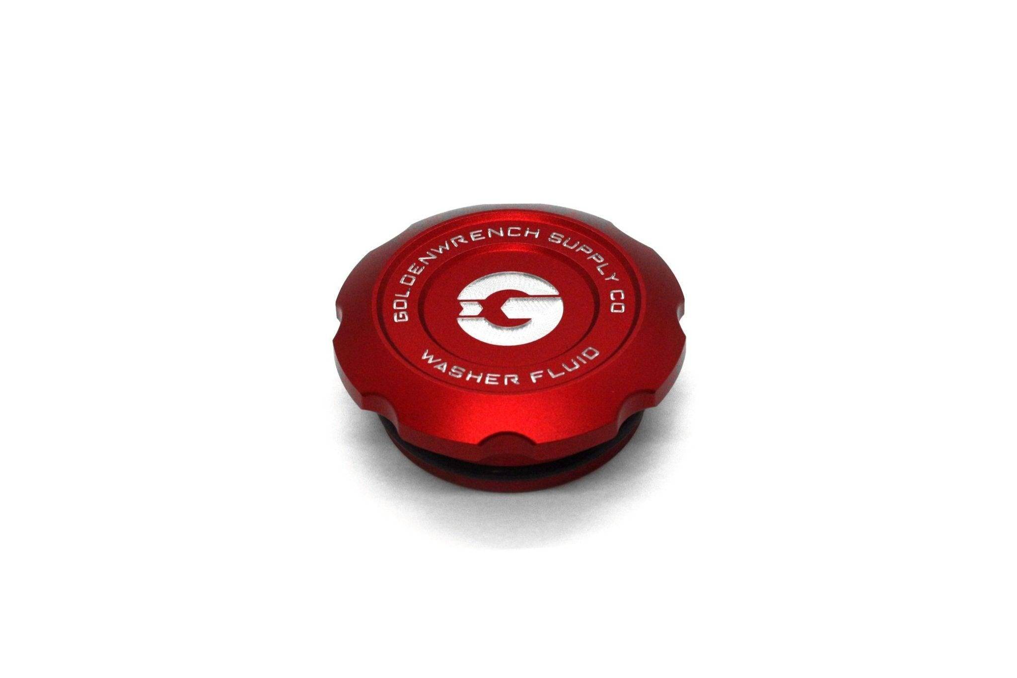 BMW F Series Billet Washer Fluid Cap by Goldenwrench - AUTOID® - Vehicle Dress Up Caps & Covers - Goldenwrench Supply