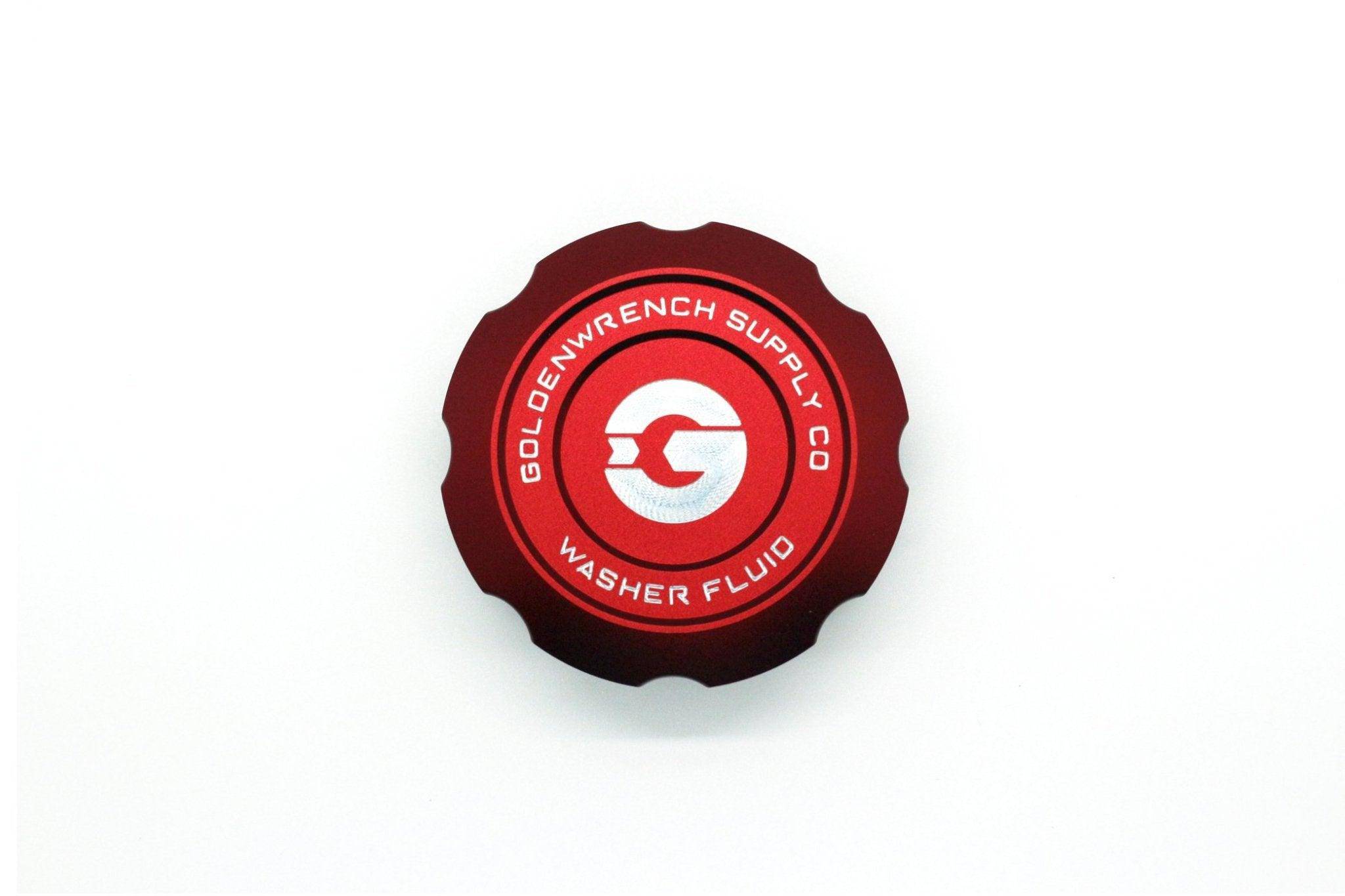 BMW F Series Billet Washer Fluid Cap by Goldenwrench - AUTOID® - Vehicle Dress Up Caps & Covers - Goldenwrench Supply