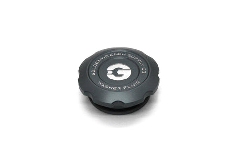BMW F Series Billet Washer Fluid Cap by Goldenwrench - AUTOID® - Vehicle Dress Up Caps & Covers - Goldenwrench Supply